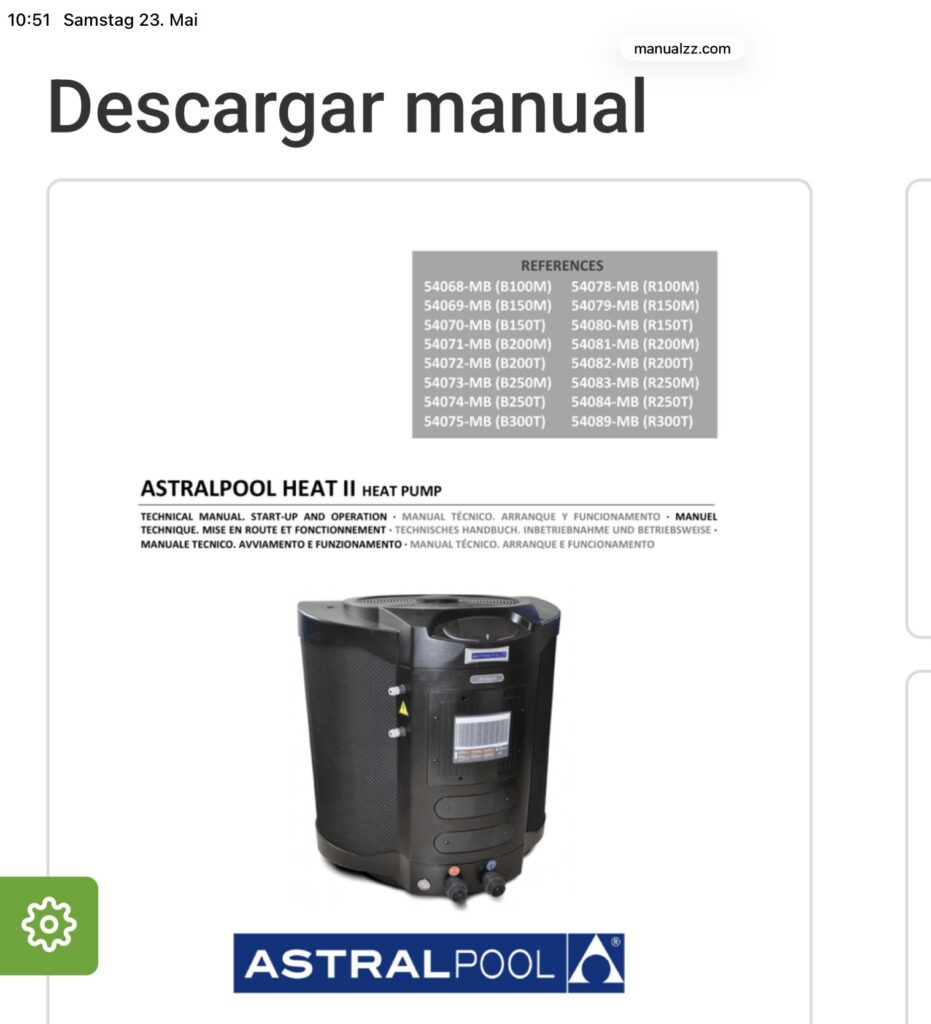Wärmepumpe für Poolheizung